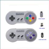 👉 Gamepad S ROBOT wireless 2.4GHZ, suitable for SNES Super Nintendo classic MINI game console remote control accessories RPI163