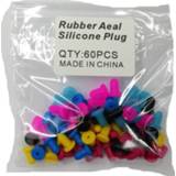 👉 Rubber silicone gel Sealed Plug 4mm High Elasticity Carton Fittings Color elastic sealing silica ink cartridge accessories