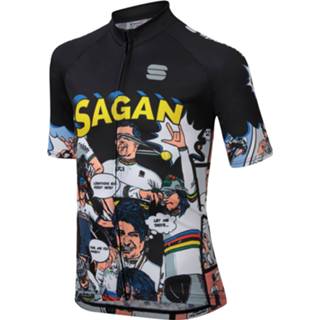 SPORTFUL Kindershirt Super Peter kinderfietsshirt, Maat 2XL, Kinder wielershirt,