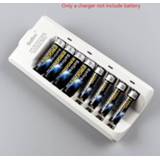 👉 Batterij oplader Sofirn 8 Slots Smart Battery Charger with Indicator Light For AA AAA NiMH NiCd Rechargeable Batteries US/EU Plug without