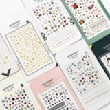 Creative Cute Diary Stickers Kawai Flower Decorative Sticky Paper For Home Decoration Scrapbooking Photo Album School Supplies