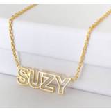 👉 Steel vrouwen Stainless custom name necklace personalized outline modern cut out number letter women nameplate jewelry BFF gift
