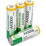 👉 Zaklamp 4 PCS/ lot BTY Rechargeable 1.2V 3000mAh Ni-MH AA Batteries NiMH Battery for flashlights, toys and electronic devices