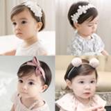 👉 Bandage baby's meisjes kinderen Baby Girls Headband Fashion Bow Knot Infant GIrl Kids Toddlers Head Wrap Hair Band Clothes Accessories