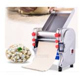 👉 Noodles steel 220V New Electric Dough Roller Stainless Sheeter Noodle Pasta Dumpling Maker Machine and Blade Changable