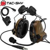 👉 Headset TAC -SKY COMTAC II Tactical Helmet Stand Military Noise Cancelling Headphones and PTT u94ptt CB