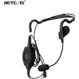 👉 Headset EHK006 Behind-the-Head Tactical Boom Microphone With IP54 Waterproof PTT For Kenwood 2 Pin Walk Talk C9127A