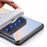 👉 Screenprotector For Oneplus 7 Pro Screen Protector Mocolo 7T Full Liquid Glued Curved UV Tempered Glass 8