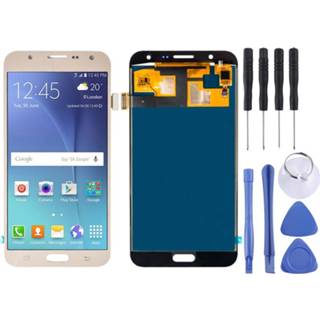 👉 Lcd-scherm (TFT) + aanraakscherm voor Galaxy J7 / J700, J700F, J700F / DS, J700H / DS, J700M, J700M / DS, J700T, J700P (goud)