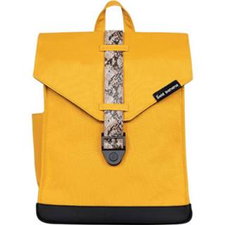 👉 Back pack nylon volwassenen unisex normale rugzak magneetsluiting nederlands geel Bold Banana Original Backpack 15.6'' Yellow Mamba 8719874695251