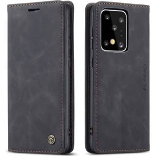 👉 Portemonnee zwart active CaseMe - Samsung Galaxy S20 Ultra hoesje Wallet Book Case Magneetsluiting 8719793080916