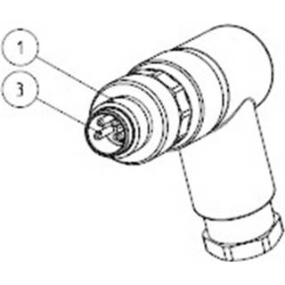 👉 TE Connectivity T4113001051-000 Sensor/actuator connector, niet geassembleerd M12 Stekker, haaks Aantal polen: 5 1 stuk(s)