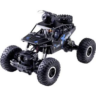 👉 Model auto 1953900 1:16 RC modelauto voor beginners Elektro Monstertruck 4WD Incl. accu en laadkabel, FPV-versie, Gelakt 4053199931262