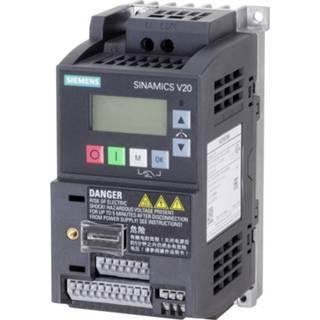 Frequentieregelaar Siemens 6SL3210-5BB11-2BV1 0.12 kW 200 V, 240 V 4042948669778