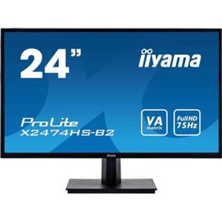 👉 Iiyama ProLite X2474HS LCD-monitor 59.9 cm (23.6 inch) Energielabel F (A - G) 1920 x 1080 Pixel Full HD 4 ms VGA, HDMI, DisplayPort, Audio, stereo (3.5 mm
