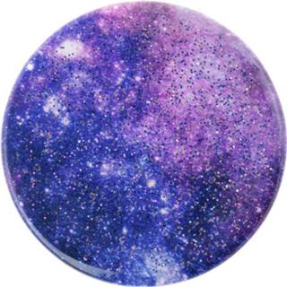 👉 Lila blauw POPSOCKETS PopTop Glitter Nebular Smartphone-standaard Blauw, Lila, Glittereffect 842978143897