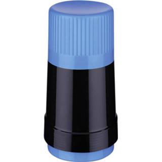 👉 Thermos fles zwart Rotpunkt Max 40, electric kingfisher Thermosfles Zwart, Blauw 125 ml 405-16-06-0 4007389415810