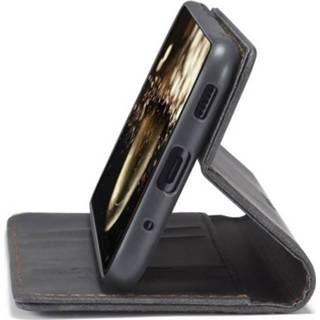👉 Portemonnee active zwart CaseMe - Samsung Galaxy S20 Plus hoesje Wallet Book Case Magneetsluiting 8719793080886