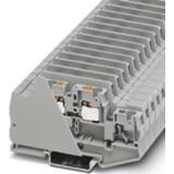 👉 Grijs Phoenix Contact PTTB 4-L 1000V 3062744 Klem 2-etages Aantal polen: 2 0.2 mm² 4 50 stuk(s) 4046356662406