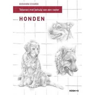 👉 Tekenen met behulp van een raster / Honden - eBook Giovanni Civardi (9043921890) 9789043921893