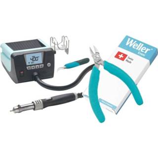 👉 Soldeer punt Weller WTHA 1 PROMO Hetelucht-soldeerstation Digitaal 50 tot 600 °C Incl. uitrusting, behuizing, soldeerpunt, huls 4003019443260