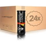 👉 Verpakking One Size geel Dunlop Tour Performance 24x 3 Stuks In Een Doos