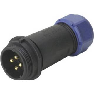 👉 F connector Weipu SP2111 / P 2 I Ronde stekker Stekker, recht Serie (ronde connectors): SP21 Totaal aantal polen: 1 stuk(s) 2050001514813