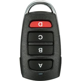 👉 Garagedeur zwart active LDTR-WG0229 Universele 433 mhz elektrische poort afstandsbediening sleutelhanger klonen (zwart) 6922249117797