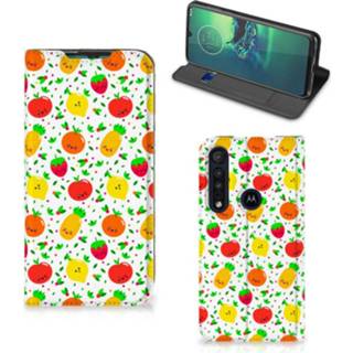 👉 Motorola G8 Plus Flip Style Cover Fruits 8720215607611