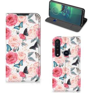 👉 Motorola G8 Plus Smart Cover Butterfly Roses 8720215699517