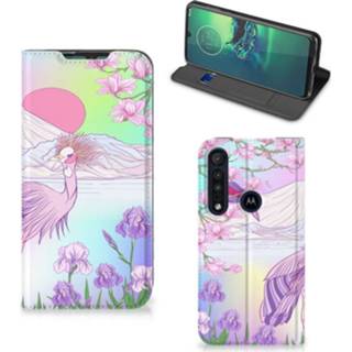 Motorola G8 Plus Hoesje maken Bird 8720215923261