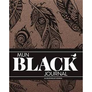 👉 Boek zwart bruin Mijn Black Journal - Bohemian Brown BBNC Uitgevers (9045325764) 9789045325767