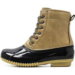 Schoenen bruine beige 40 active vrouwen Vrouw Sonwy boots Waterdichte laarzen voor alle seizoenen kleur Rubberen onderkant Warme laarsschoenen, maat: (beige)