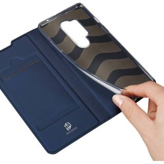 👉 Portemonnee bookwallet flip hoes zwart kunstleer Dux Ducis - pro serie slim wallet OnePlus 8 9145425541569