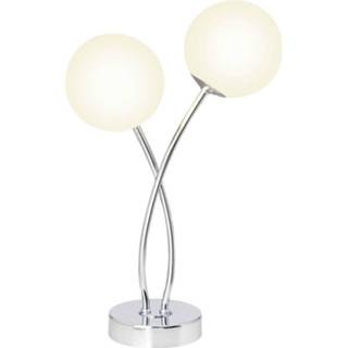 👉 Tafel lamp chroom a+ wit Brilliant Mirella G39642/75 Tafellamp 6 W Warm-wit Chroom, 4004353197949
