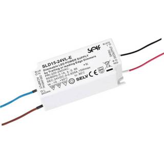 👉 LED-driver 24 V/DC 15 W 200 - 625 mA Constante spanning Self Electronics SLD15-24VL-E
