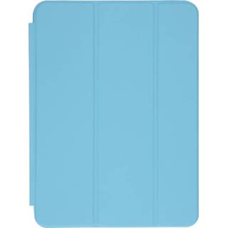 👉 Blauw unicolor unisex kunstleer Luxe Bookcase voor de iPad Pro 11 (2020) - Lichtblauw 8719295377057