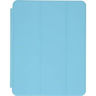 Blauw unisex unicolor kunstleer Luxe Bookcase voor de iPad Pro 12.9 (2020) - Lichtblauw 8719295385496