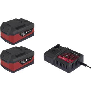 👉 TOOLCRAFT AP-1100 Reihe TAWB-200 2x 20 V 4000mAh-accu met 5,0A-oplader 4000 mAh Li-ion 2050006404720