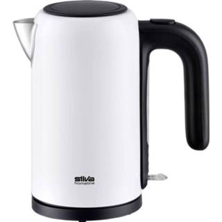 👉 Water koker wit Silva KL 1008 weiß Waterkoker Snoerloos 9004489011800