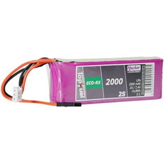 👉 Hacker LiPo accupack 7.4 V 2000 mAh Aantal cellen: 2 5 C Softcase JR