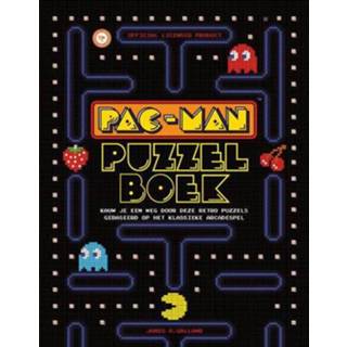 👉 Puzzelboek mannen Pac Man - James A. Galland 9789045325262