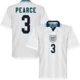 👉 Voetbalshirt wit Engeland Euro 1996 + Pearce 3