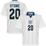 👉 Voetbalshirt XS wit Engeland Euro 1996 + Stone 20 - 5059067542935