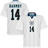 👉 Voetbalshirt XXXL wit Engeland Euro 1996 + Barmby 14 - 5059067542522