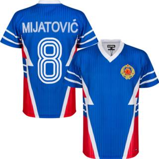 👉 Voetbalshirt s blauw Joegoslavië Retro 1990 + Mijatović 8 - 5059067542881