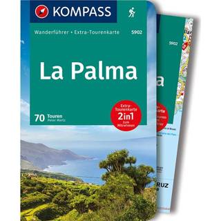 👉 Wandel gids Kompass - Wanderführer La Palma Wandelgids 1. Auflage Neuausgabe 9783990443545