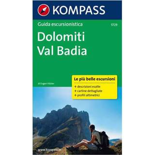 👉 Wandel gids Kompass - Dolomiti Val Badia Wandelgids 9783850264228