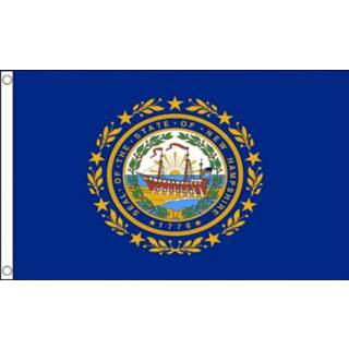 👉 Vlag active New Hampshire 90x150cm | Best Value 7435127657647