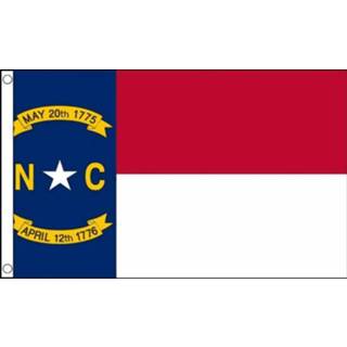 👉 Vlag active North Carolina 90x150cm | Best Value 7435127657685